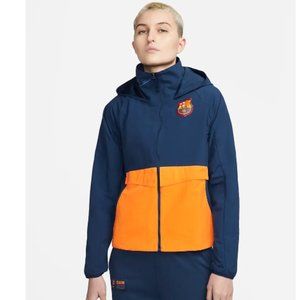 Nike FC Barcelona AWF Women Soccer Jacket Size XL